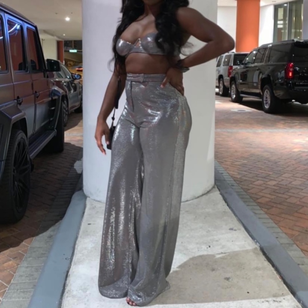 Oh Polly Metallic 2 Piece